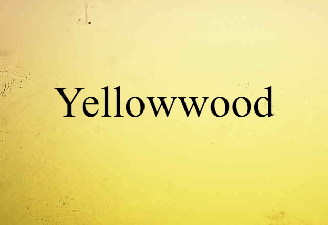 yellowwood