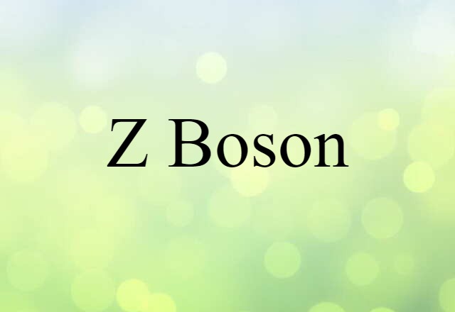 Z boson