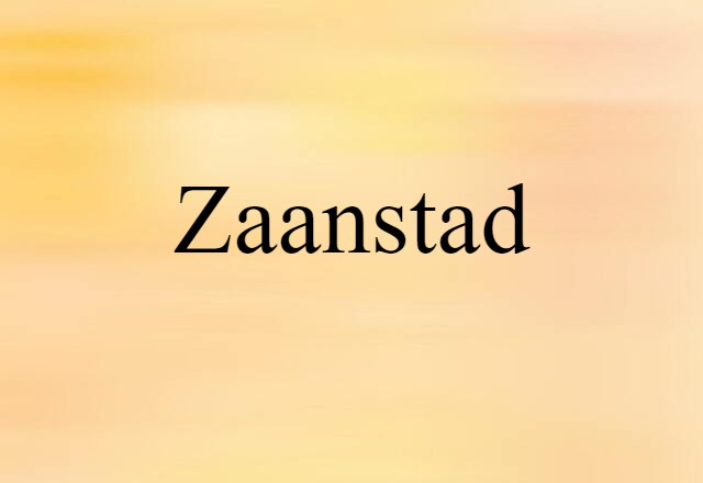 Zaanstad