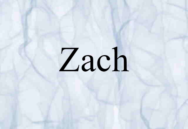 Zach