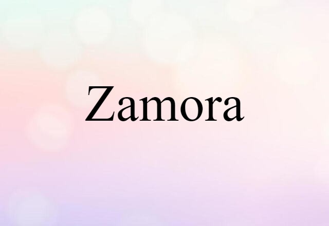 Zamora