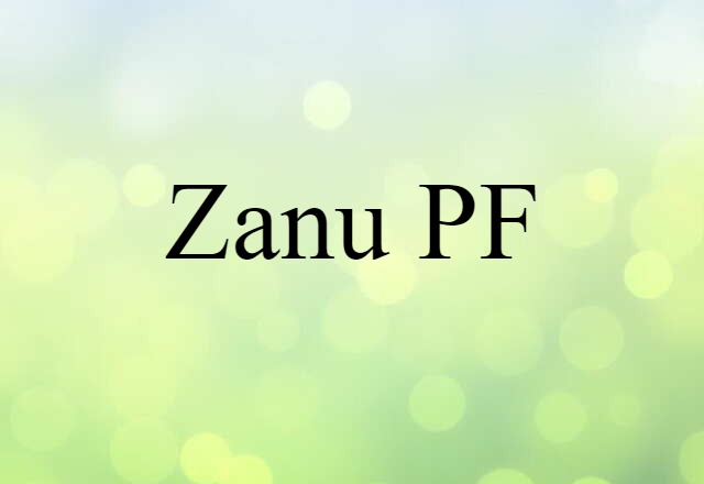 Zanu PF