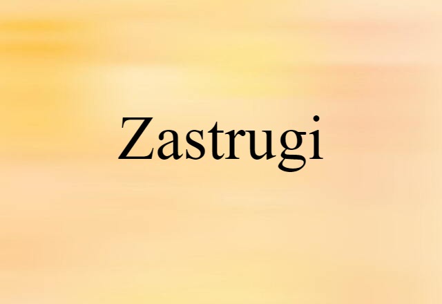 zastrugi