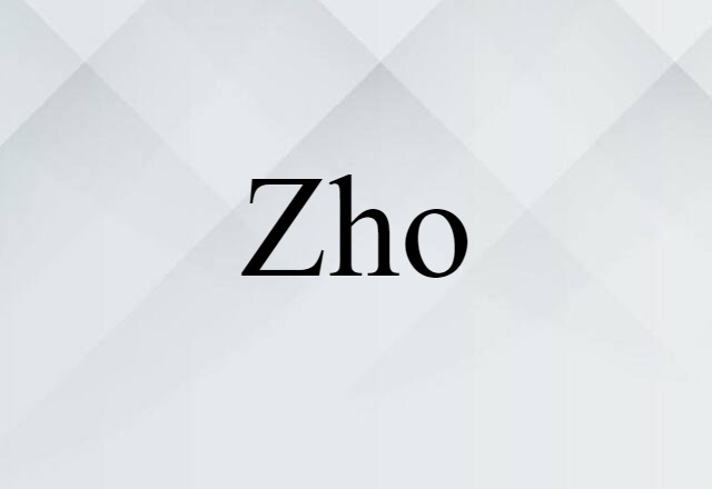 zho