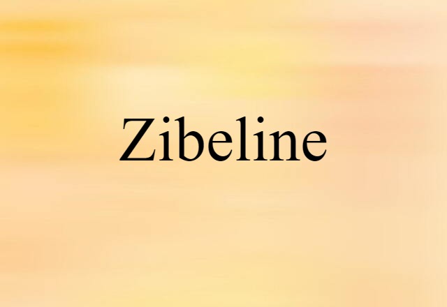 zibeline