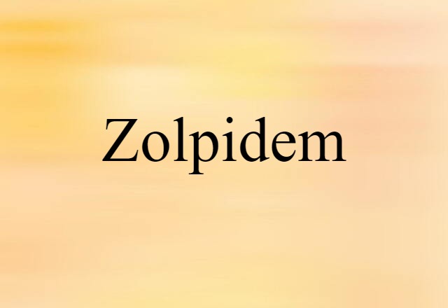 zolpidem