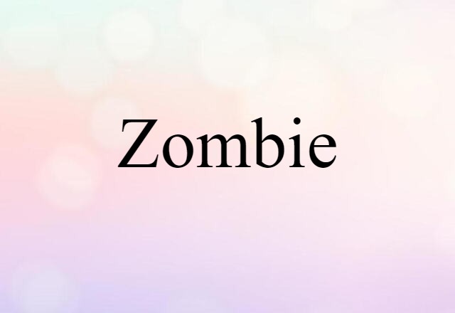 zombie