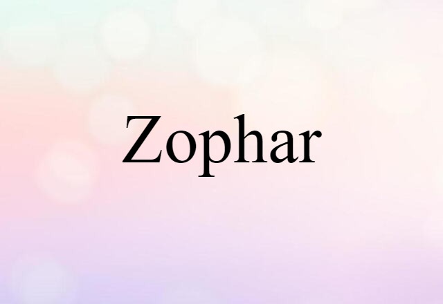 Zophar