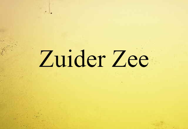 Zuider Zee