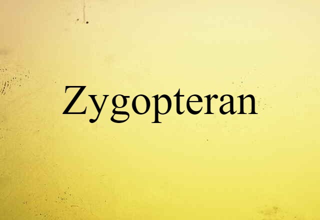 zygopteran